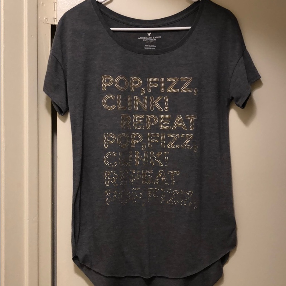 Raised Lettering Short Sleeve